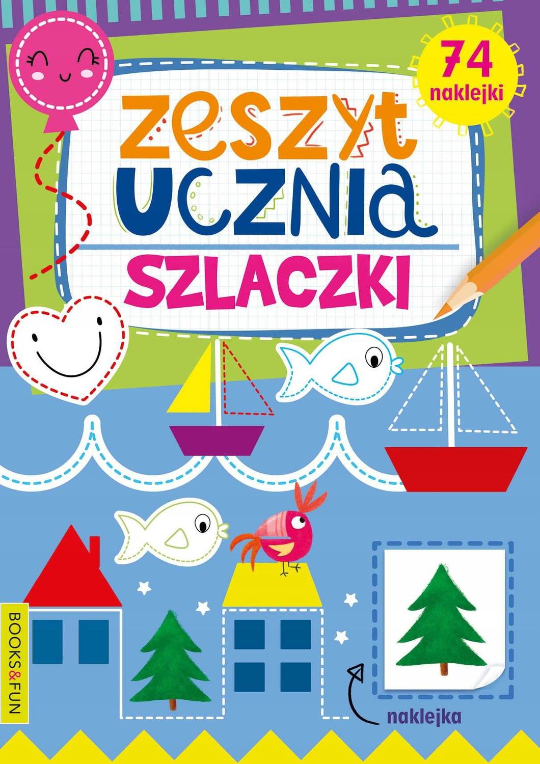 Zeszyt Ucznia Szlaczki + Naklejki BooksAndFun_1