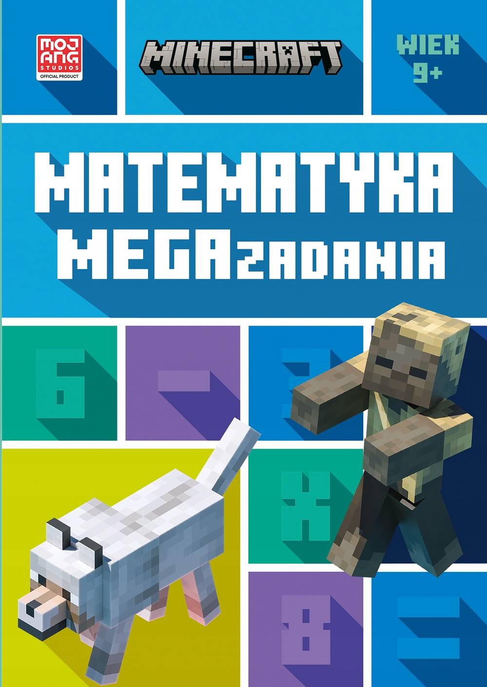 Minecraft Matematyka Megazadania D. Lipscombe L. Bovey 9+ HarperKids_1