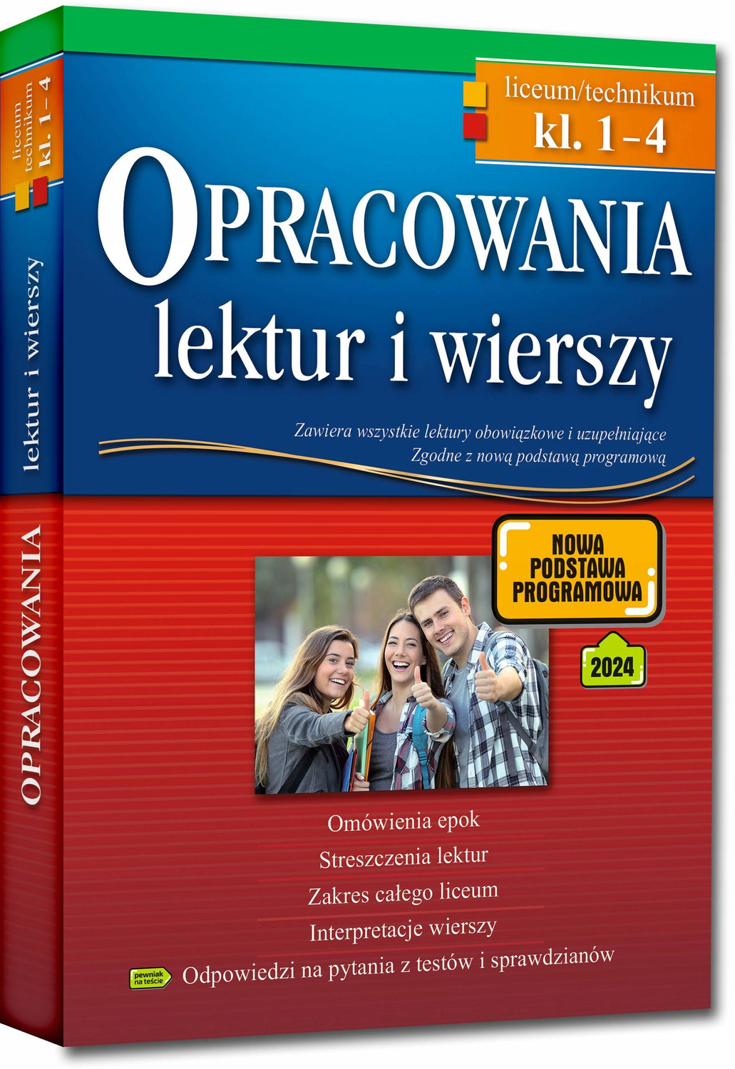 Opracowania Lektur I Wierszy Klasy 1-4 Liceum/Technikum Po Reformie Greg_1