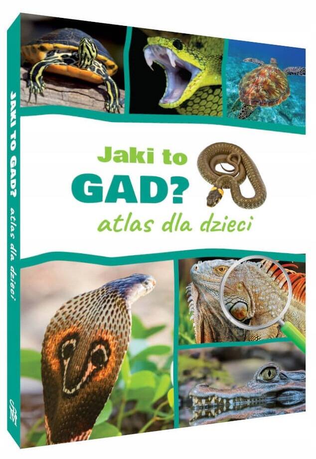 Encyklopedia Dla Dzieci Jaki To Gad? Atlas Nagrody TW SBM_1