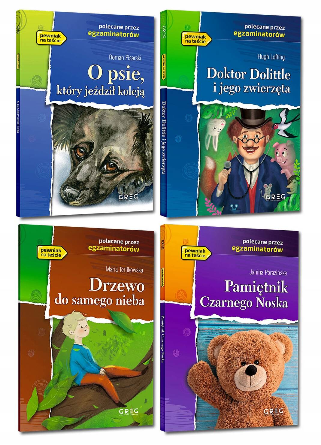 Lektura O PSIE KTÓRY... DOKTOR DOLITTLE DRZEWO DO NIEBA CZARNEGO NOSKA Greg_1