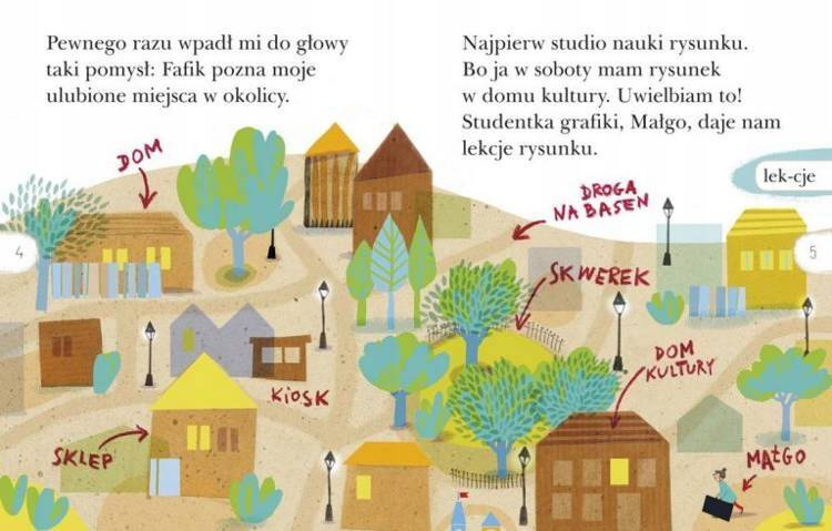 Fafik i Futerał Czytam Sobie Poziom 2 Dorota Łoskot-Cichocka 5+ HarperKids_3