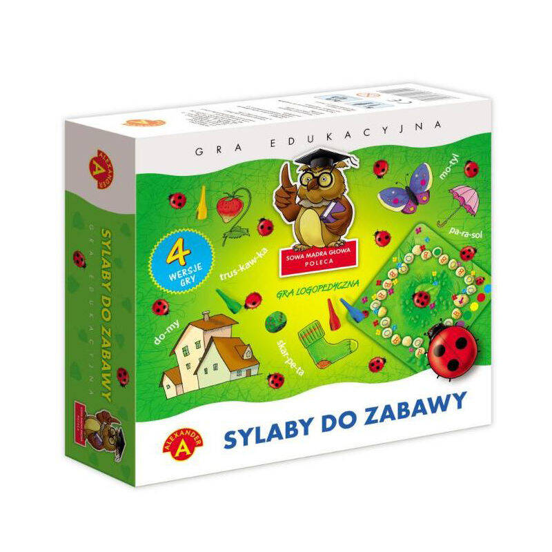 Sylaby Do Zabawy Gra Edukacyjna Logopedyczna Analiza i Synteza 5+ Alexander_1