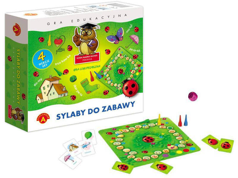 Sylaby Do Zabawy Gra Edukacyjna Logopedyczna Analiza i Synteza 5+ Alexander_2