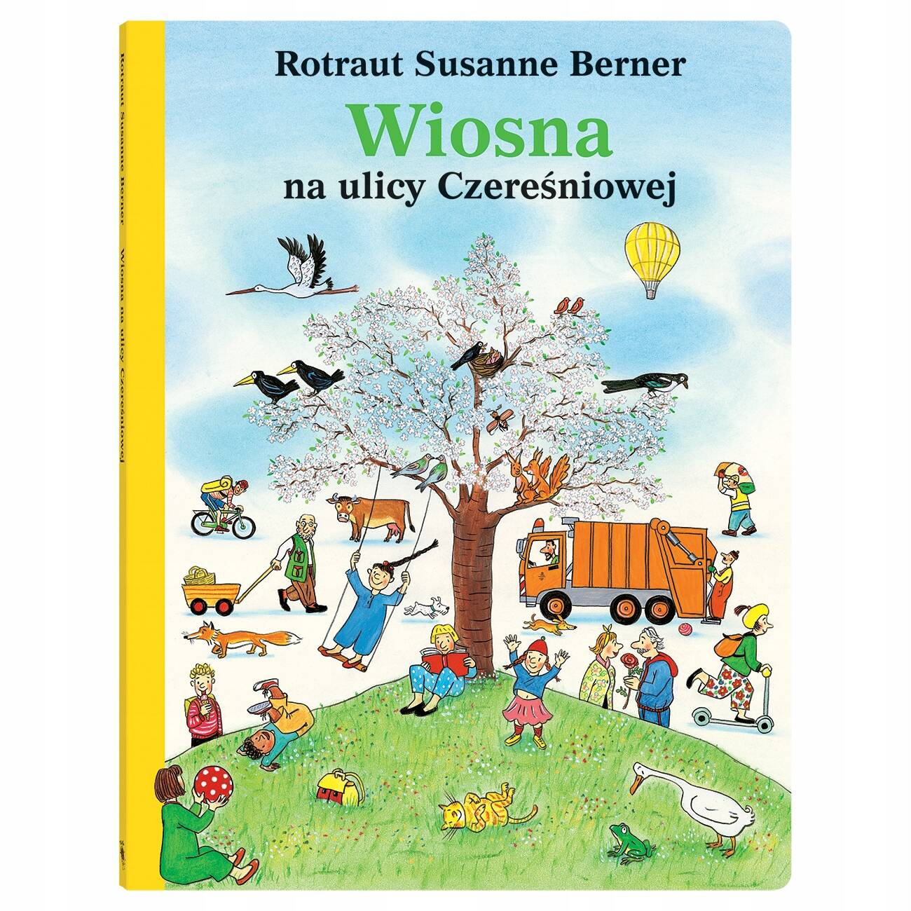 Wiosna Na Ulicy Czereśniowej Rotraut Susanne Berner 2+ Dwie Siostry_1