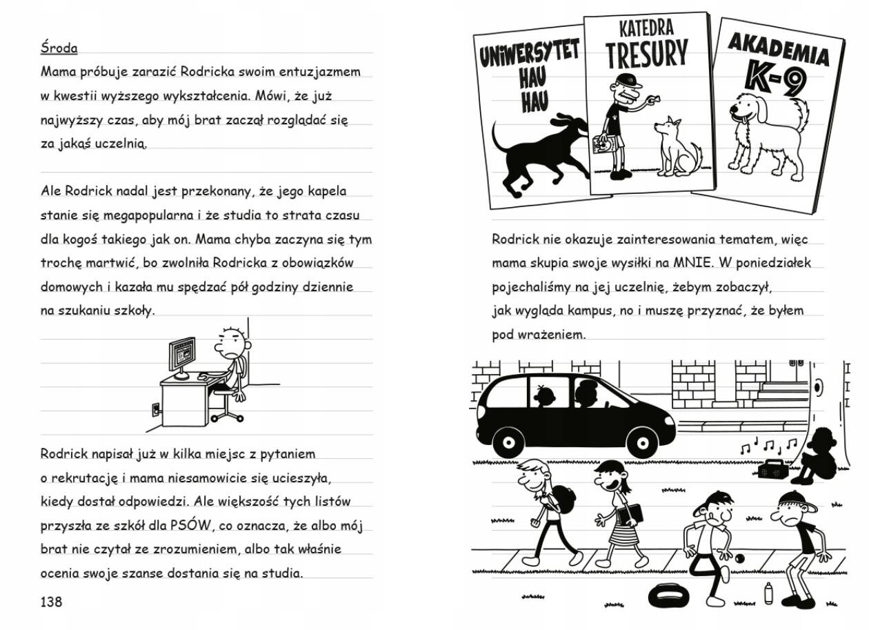 Dziennik Cwaniaczka Tom 11 Ryzyk-Fizyk Jeff Kinney 6+ Nasza Księgarnia_3