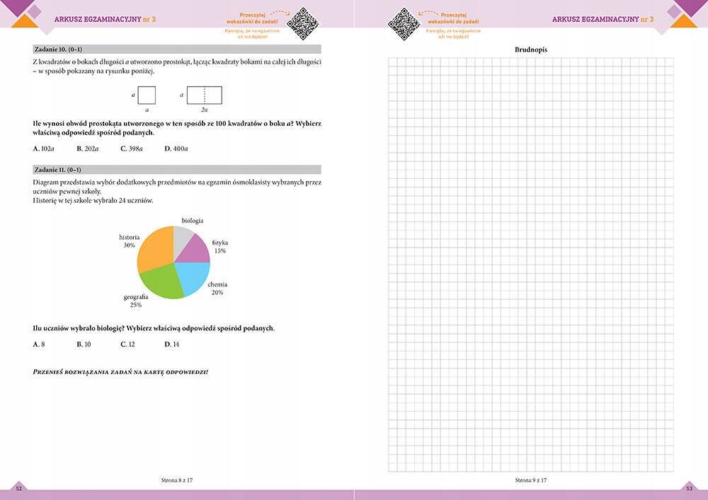 Egzamin Ósmoklasisty Arkusze Matematyka 2024 Najnowsze Wydanie Greg_2