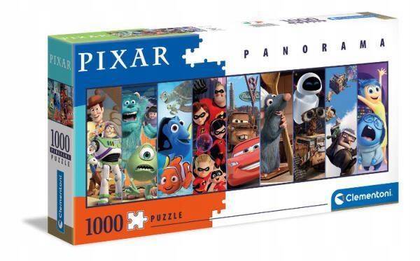 Puzzle 1000 El. Panorama Disney Pixar Postacie Z Kreskówek 12+ Clementoni_2