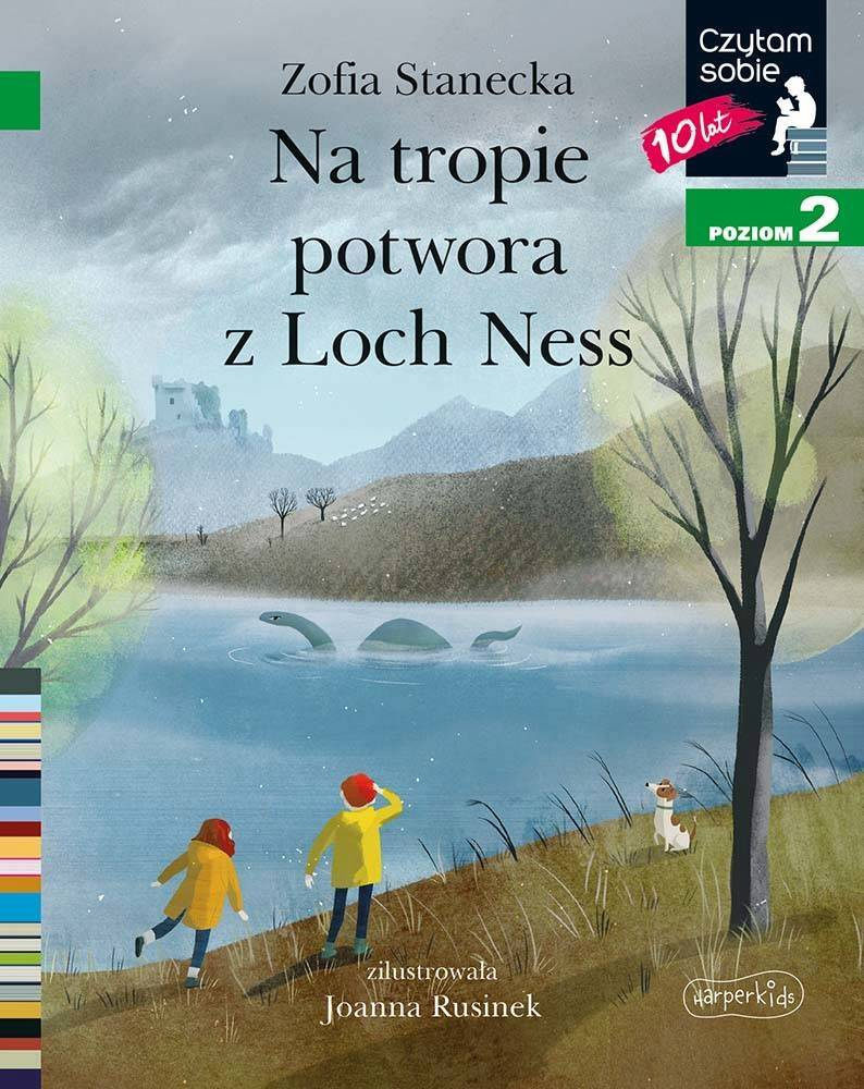 Na Tropie Potwora Z Loch Ness Czytam Sobie Poziom 2 Stanecka 7+ HarperKids_1