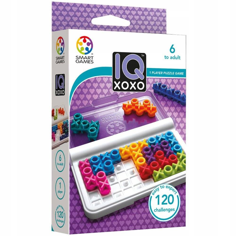 IQ XOXO Zagadki Łamigłówki Gra Logiczna 6+ IUVI Smart Games_1