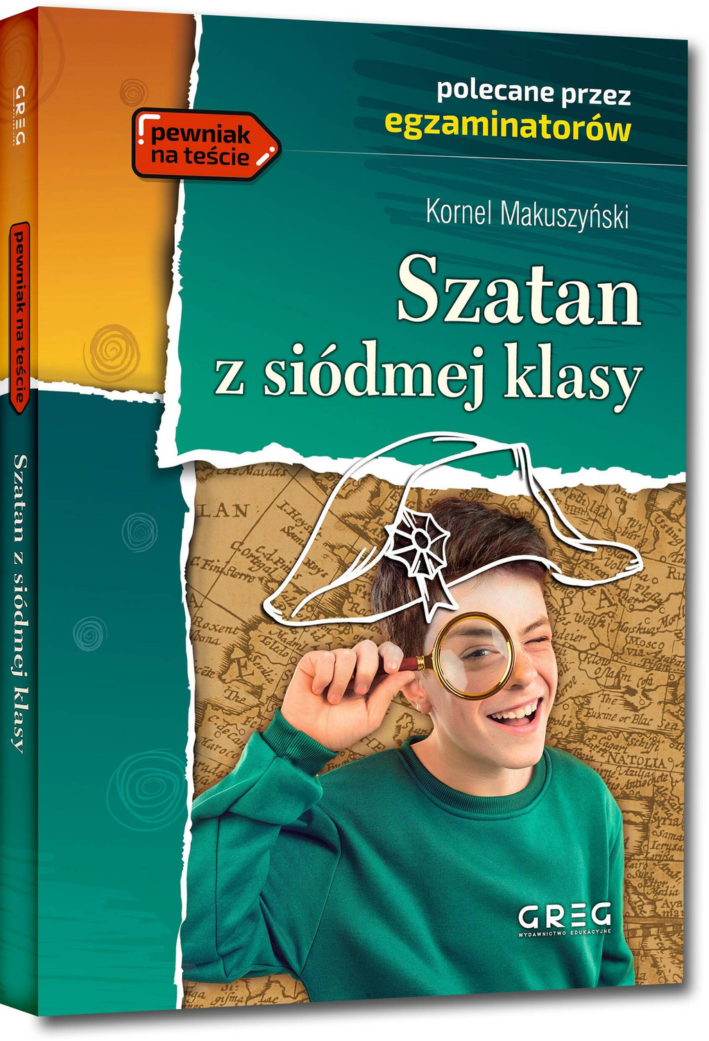 Szatan Z Siódmej Klasy Lektura Z Opracowaniem Kornel Makuszyński BR Greg_1