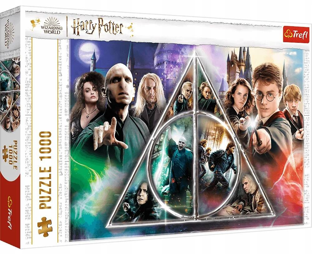 Puzzle 1000 Układanka Insygnia Śmierci HARRY POTTER Voldemort 12+ Trefl_2