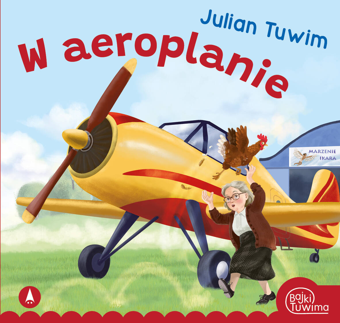 W Aeroplanie Julian Tuwim Bajki i Wierszyki 3+ Skrzat (BR)_1