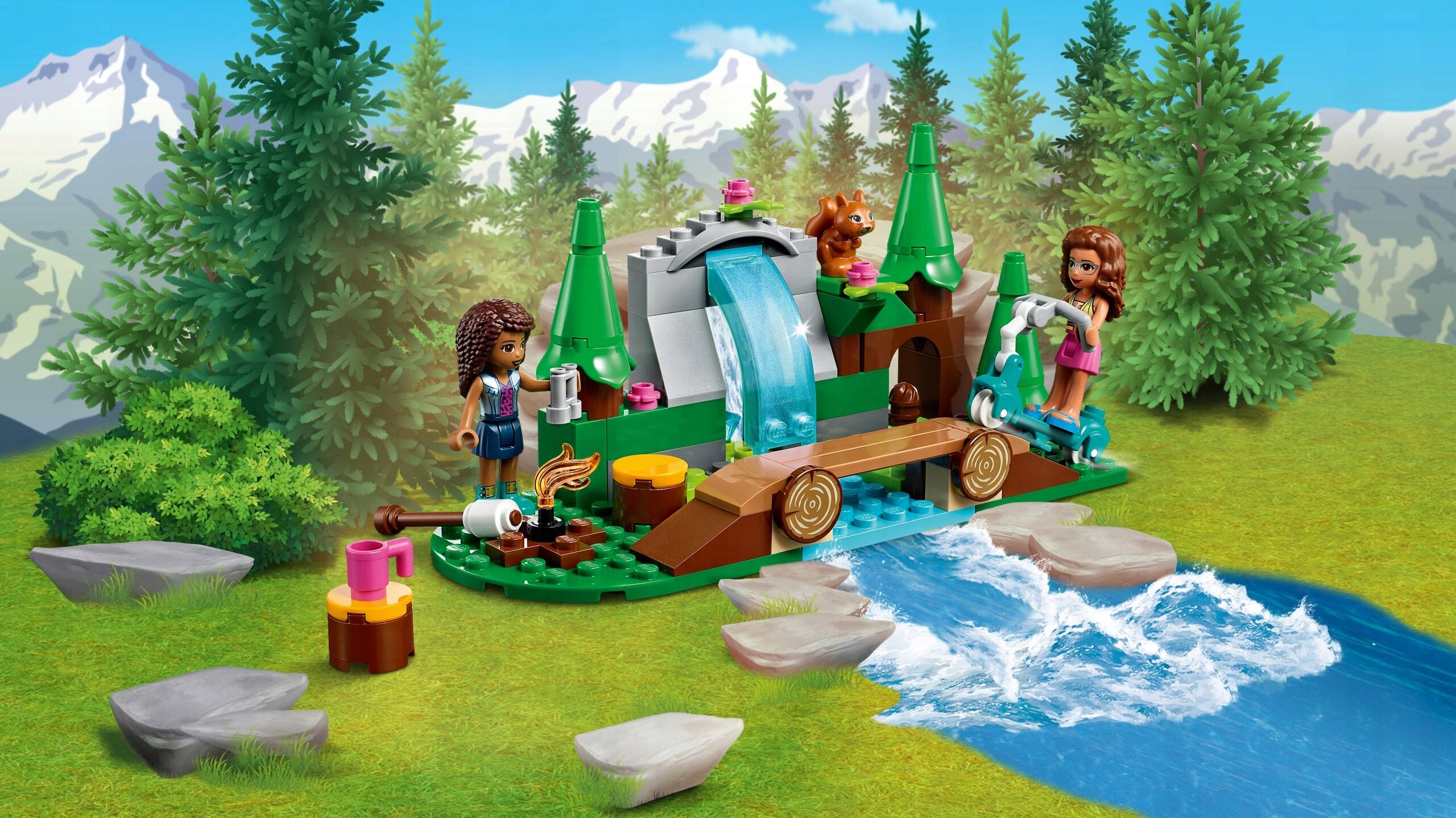 LEGO Friends Leśny Wodospad 93 el. 5+ 41677_10