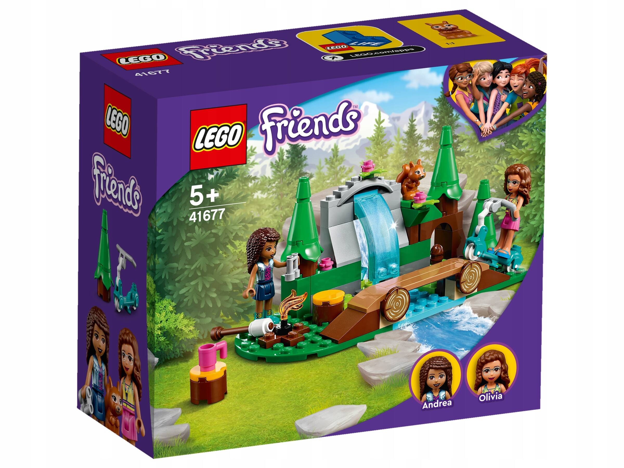 LEGO Friends Leśny Wodospad 93 el. 5+ 41677_11