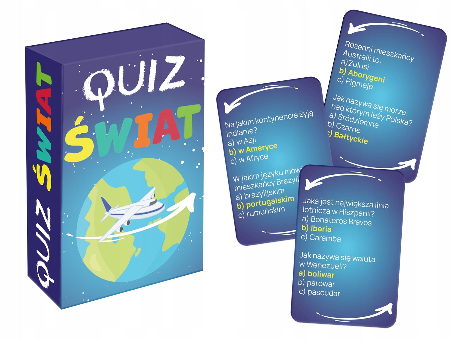 Quiz Świat Mini Gra Edukacyjna W Pytania 7+ Kangur_2