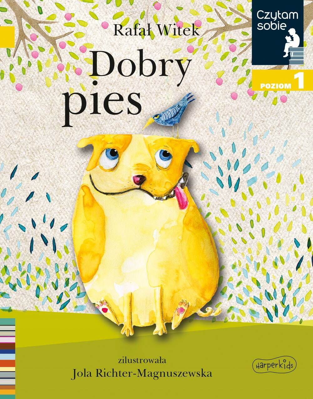 Dobry Pies Czytam Sobie Poziom 1 Rafał Witek 5+ HarperKids_1