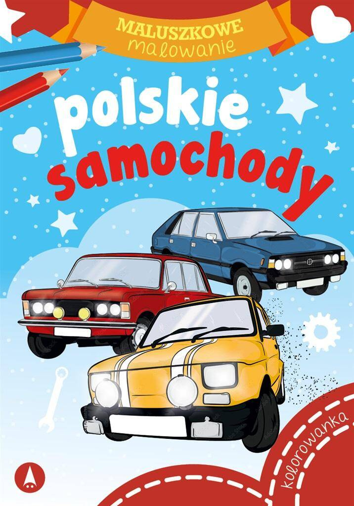 Kolorowanka Maluszkowe Malowanie Polskie Samochody 2+ Skrzat_1