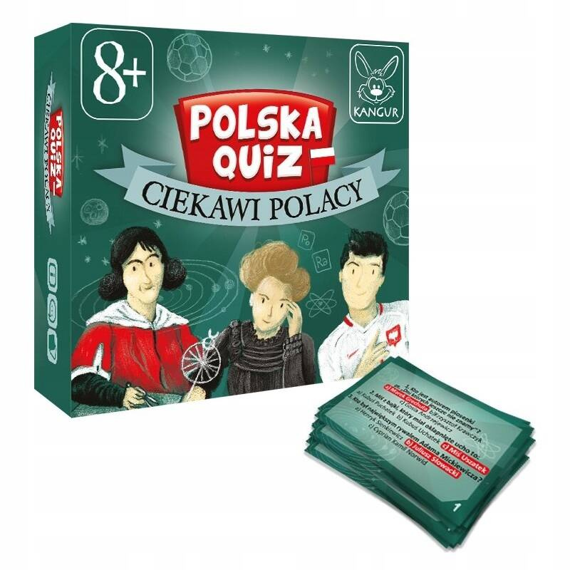 Polska Quiz Ciekawi Polacy Gra Edukacyjna W Pytania 8+ Kangur_1