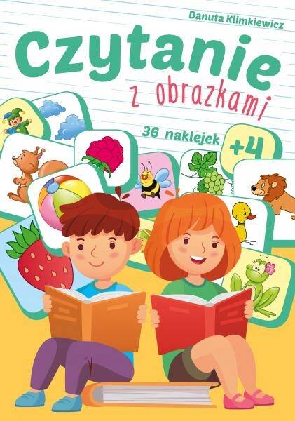 Czytanie Z Obrazkami 36 Naklejek Danuta Klimkiewicz 4+ Skrzat_1