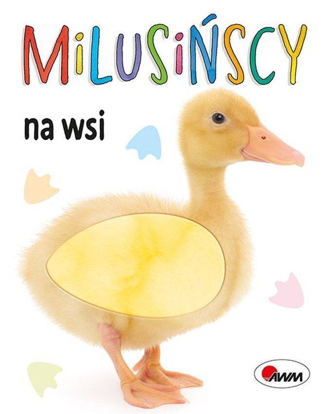 Książeczka Dotykowa Dla Maluszka Milusińscy NA WSI Z Futerkiem 0+ AWM_1