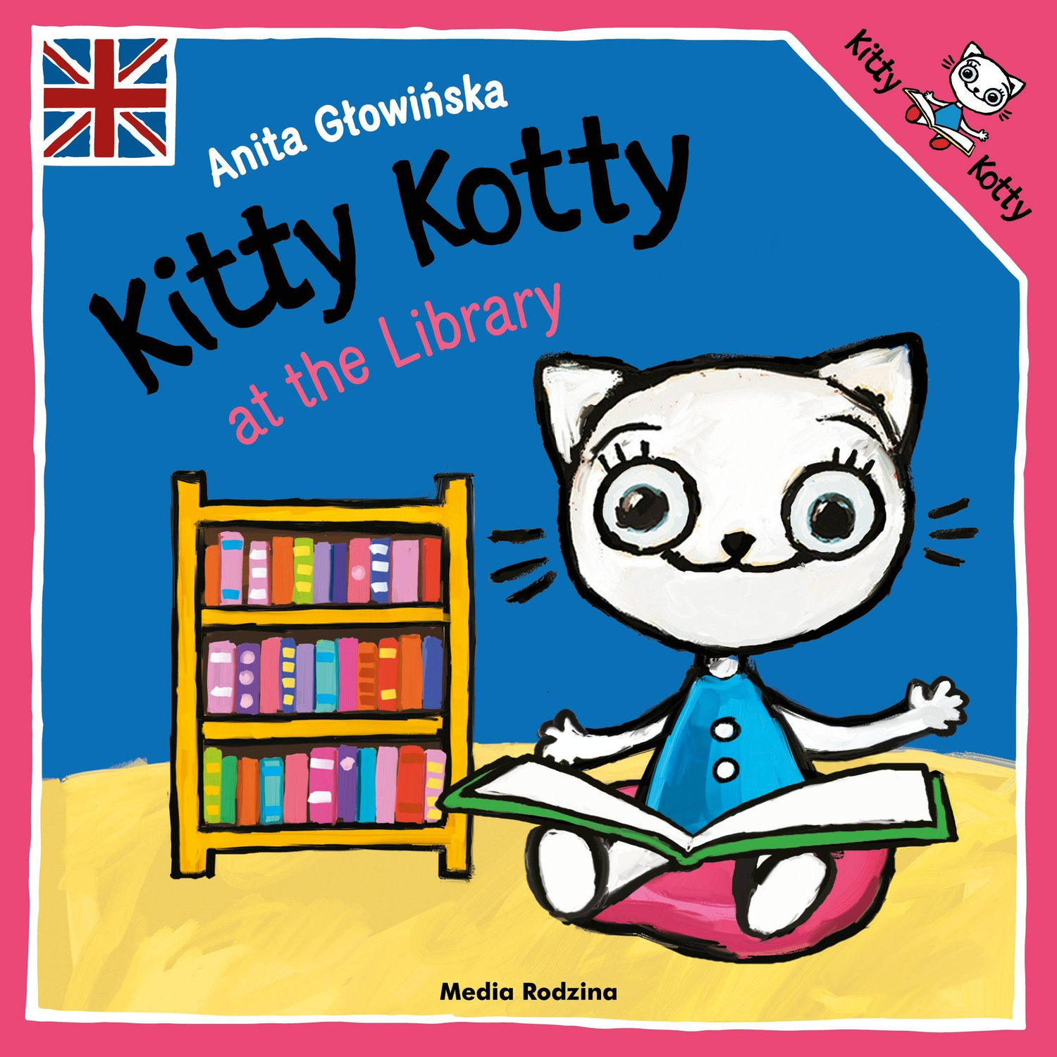 Kitty Kotty At The Library Anita Głowińska 0+ Media Rodzina (ENG)_1