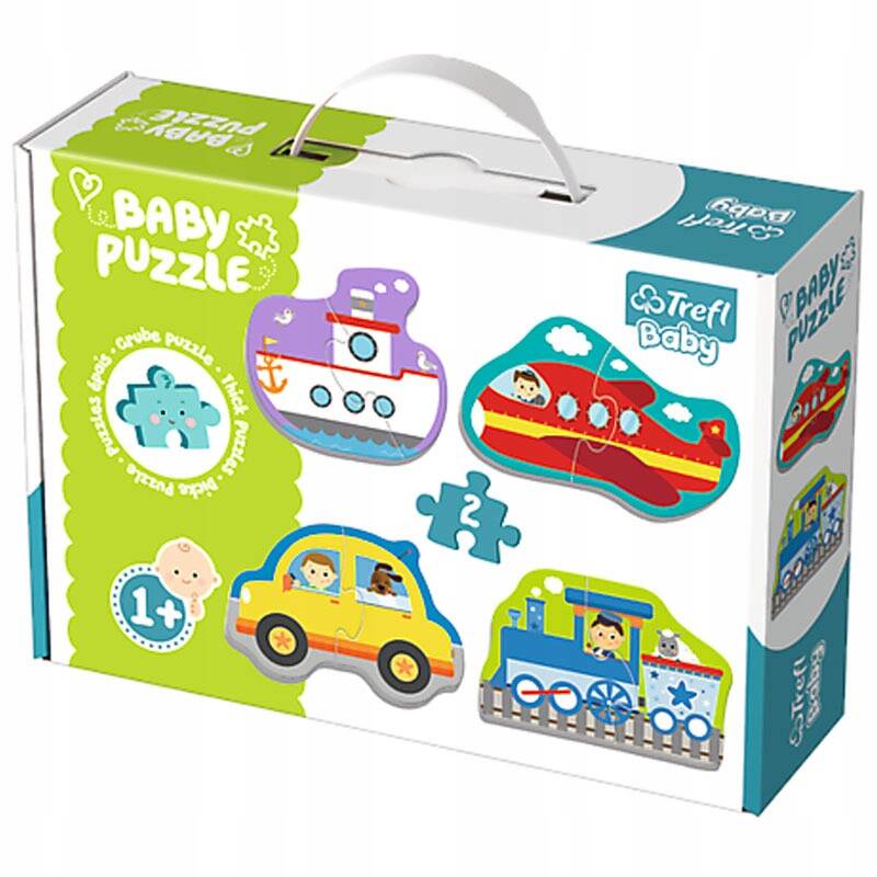 Puzzle BABY CLASSIC Pojazdy transport TREFL 36075_2