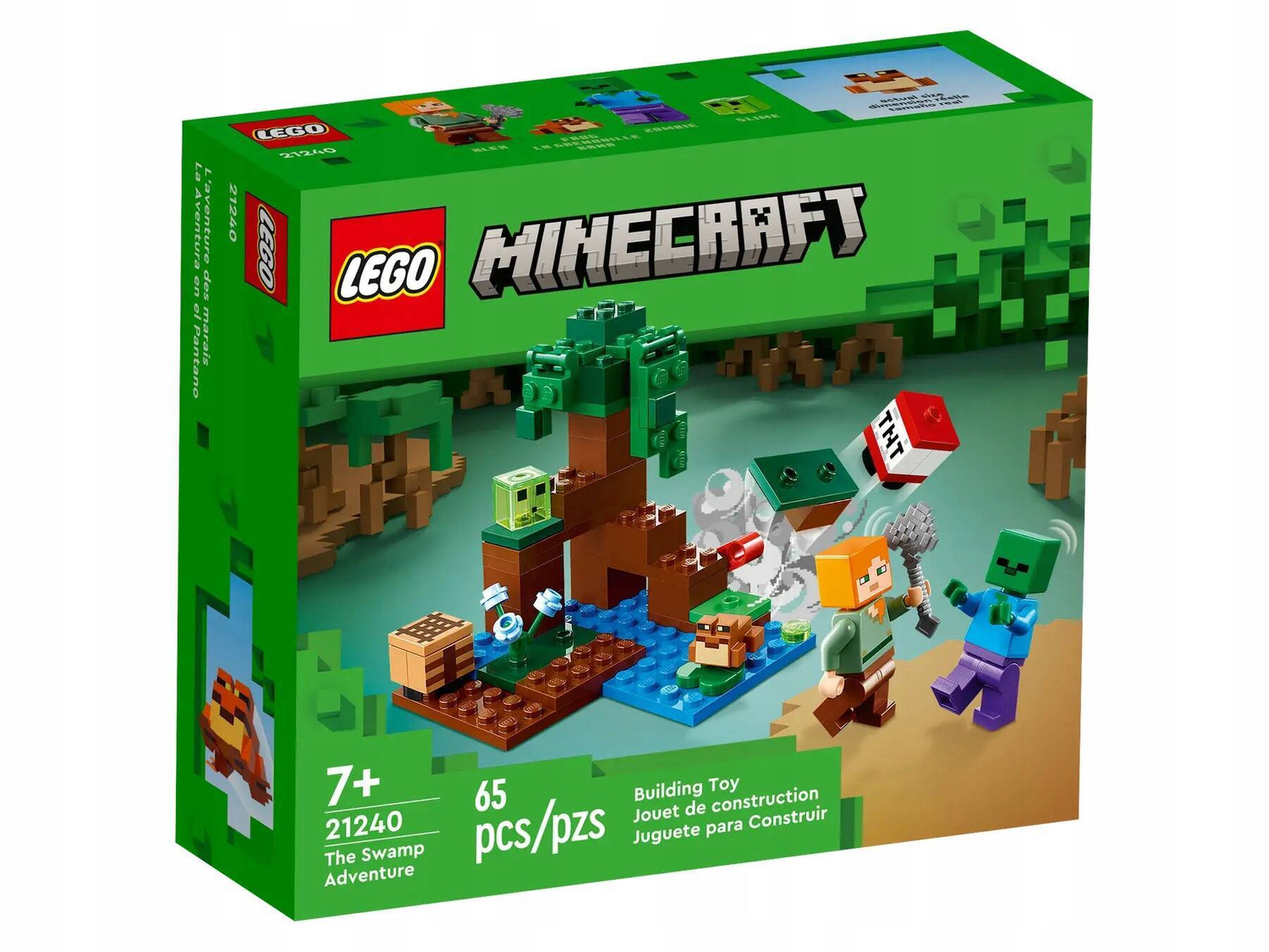 ZESTAW Plecak Przedszkolny 5EL DLA CHŁOPCA LEGO MINECRAFT Worek Lunchbox_5