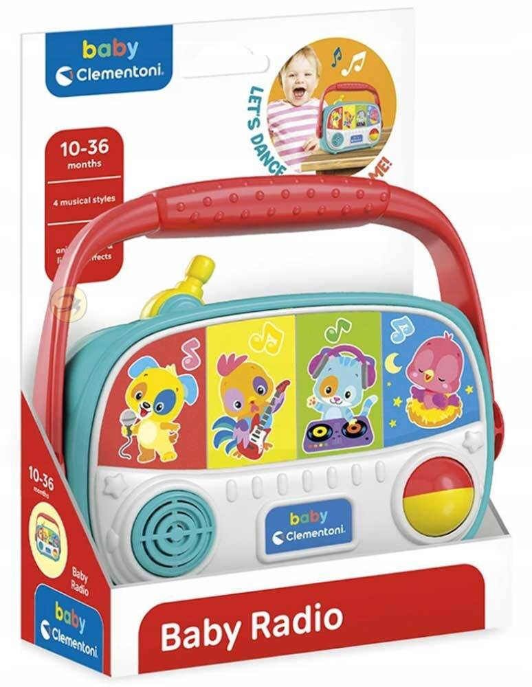 Interaktywne Baby Radio Dla Dzieci Światło Dźwięk 6M+ Clementoni_2