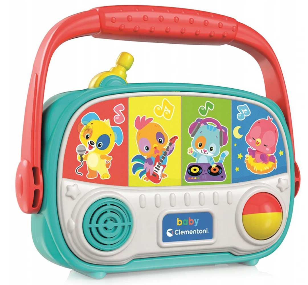 Interaktywne Baby Radio Dla Dzieci Światło Dźwięk 6M+ Clementoni_3