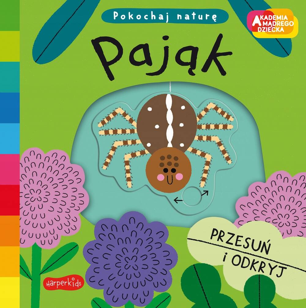 Akademia Mądrego Dziecka PAJĄK Pokochaj Naturę Campbell Books 3+ HarperKids_1