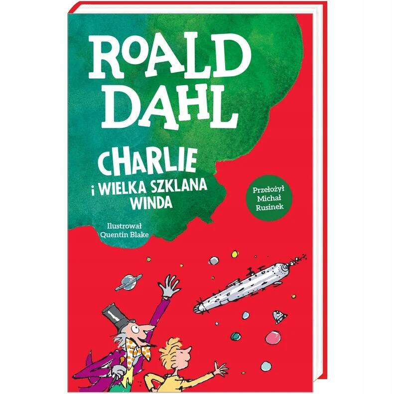 Charlie i Wielka Szklana Winda Roald Dahl 9+ Trefl Books_1