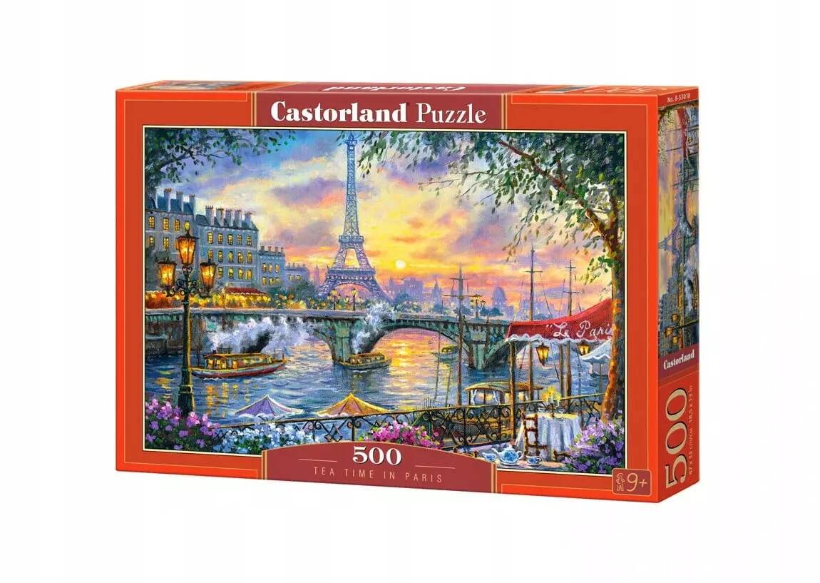 PUZZLE UKŁADANKA PARYŻ FRANCJA 9+ 500 EL CASTOR_1