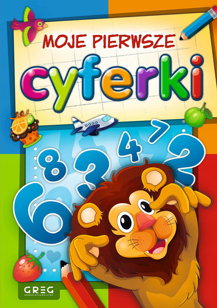 Moje Pierwsze SZLACZKI LITERKI CYFERKI Nauka Pisania Liczenia Pakiet Greg_2