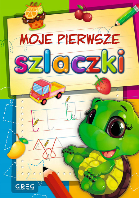 Moje Pierwsze SZLACZKI LITERKI CYFERKI Nauka Pisania Liczenia Pakiet Greg_5