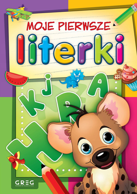 Moje Pierwsze SZLACZKI LITERKI CYFERKI Nauka Pisania Liczenia Pakiet Greg_8