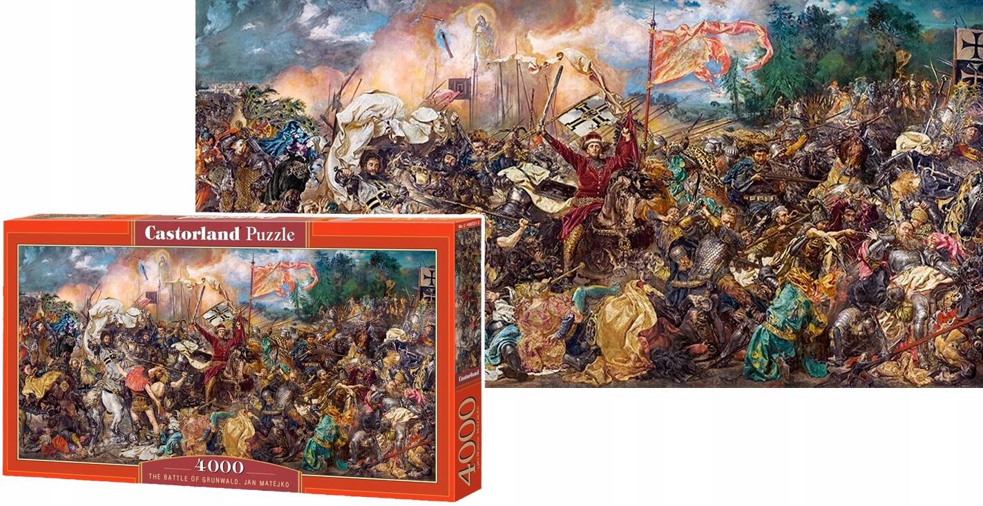 Puzzle 4000 Układanka Obraz Bitwa Pod Grunwaldem Jan Matejko 9+ Castor_1