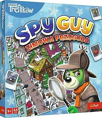 Gra Planszowa Spy Guy ZIMOWA PRZYGODA Rodzina Treflików Prezent 5+ Trefl_1