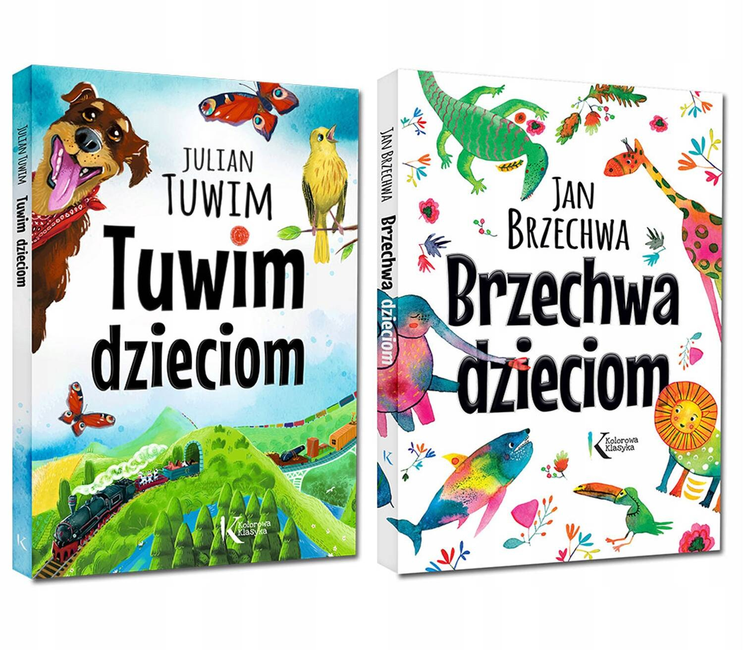 Pakiet Albumów BRZECHWA DZIECIOM + TUWIM DZIECIOM Ilustrowane Greg (TW)_1