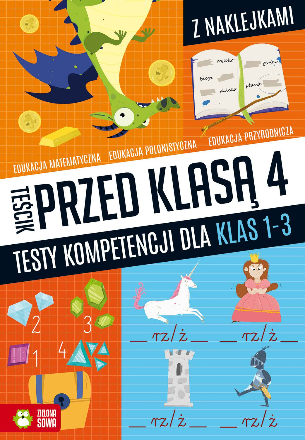 Teścik Przed Klasą 4 Testy Kompetencji Dla Klas 1-3 9+ Zielona Sowa_1