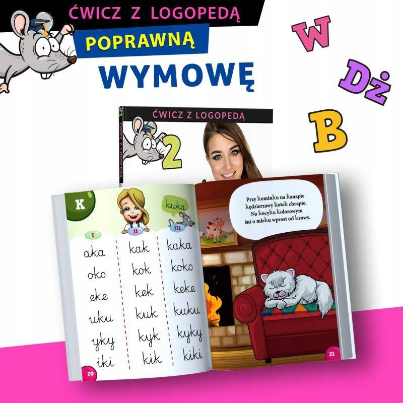 Rymowanki Logopedyczne UTRWALENIE GŁOSEK Poprawna Wymowa Martel_2