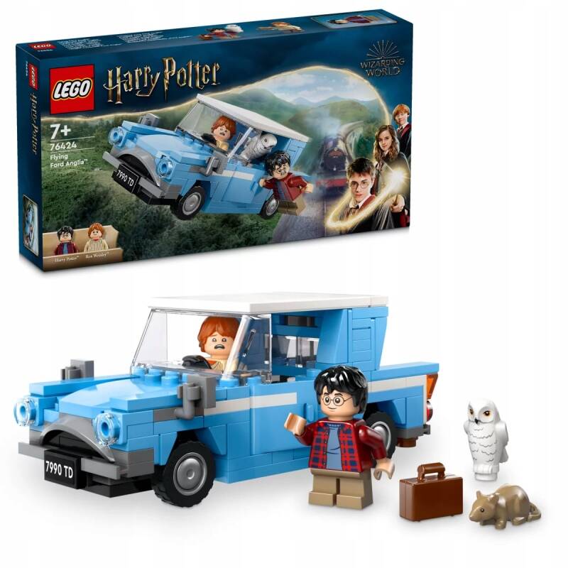 LEGO Harry Potter Latający Ford Anglia 165 el. 7+ 76424_1