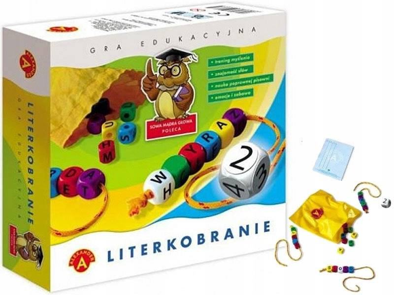 Alexander LITERKOBRANIE Gra Edukacyjna SŁOWNA_2