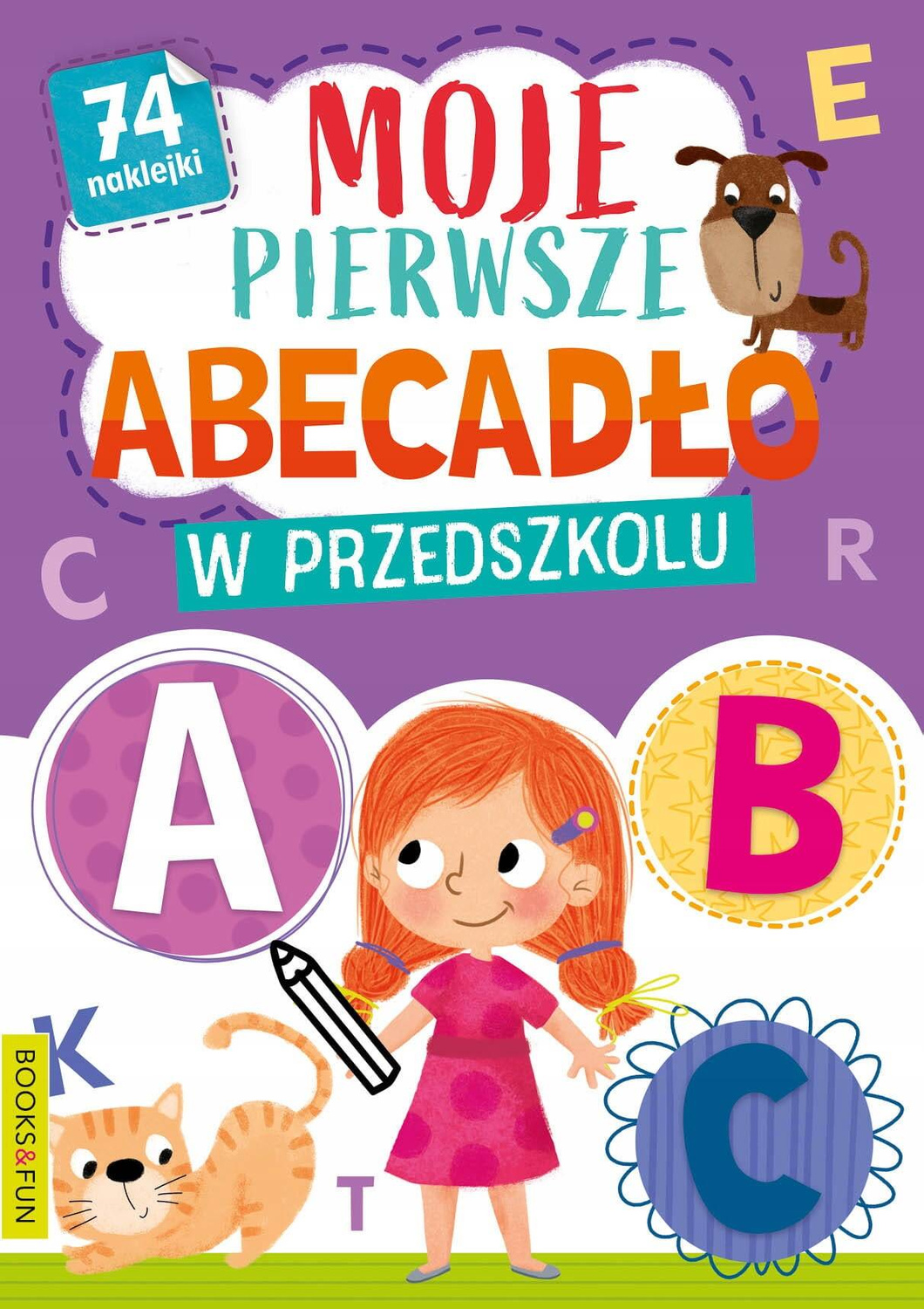 Moje Pierwsze Abecadło W Przedszkolu + Naklejki BooksAndFun_1