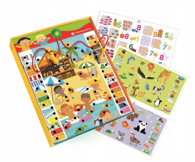 Interaktywny Quiz Junior Gra Edukacyjna Uczę Się Bawiąc 4-6 Lat Clementoni_2