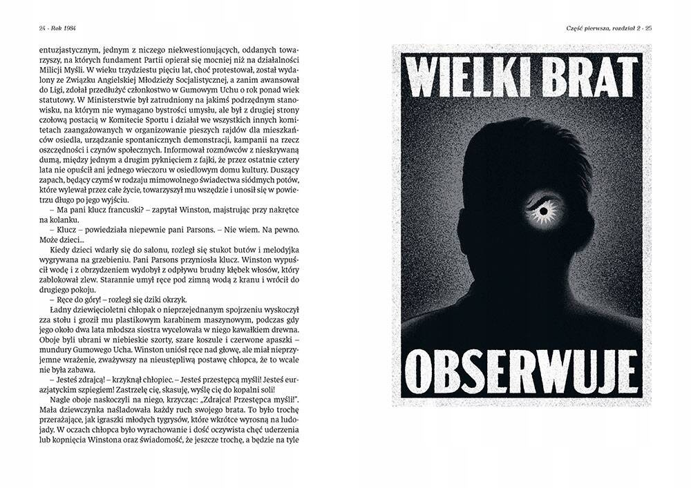 Lektura Rok 1984 Pewniak Na Teście George Orwell Greg (BR)_2