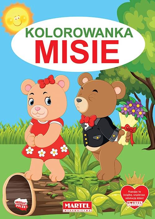 Kolorowanka Malowanka Misie Martel_1