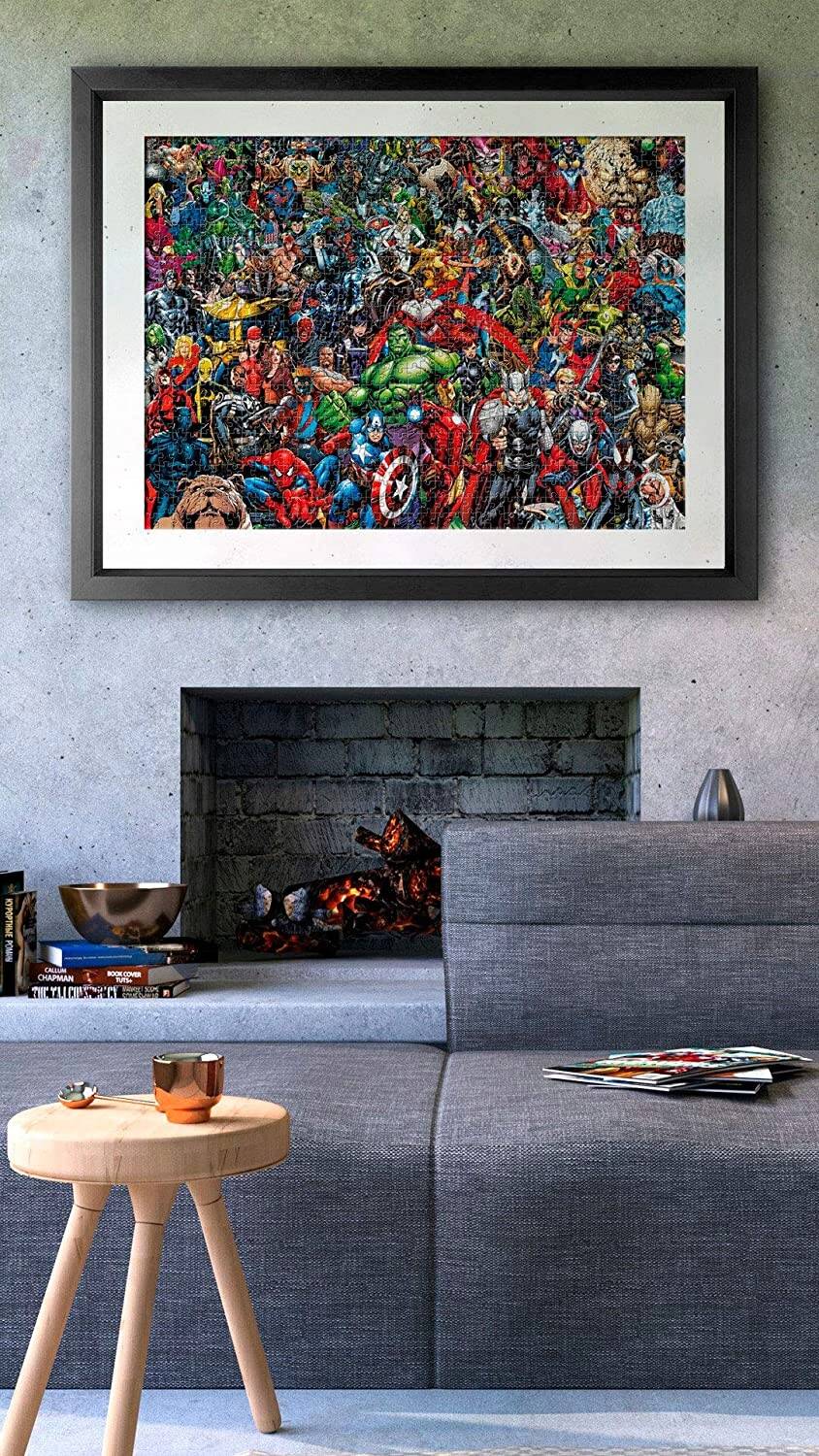 Puzzle 1000 Układanka MARVEL Super Bohaterowie Niemożliwe Do Ułożenia 12+_4