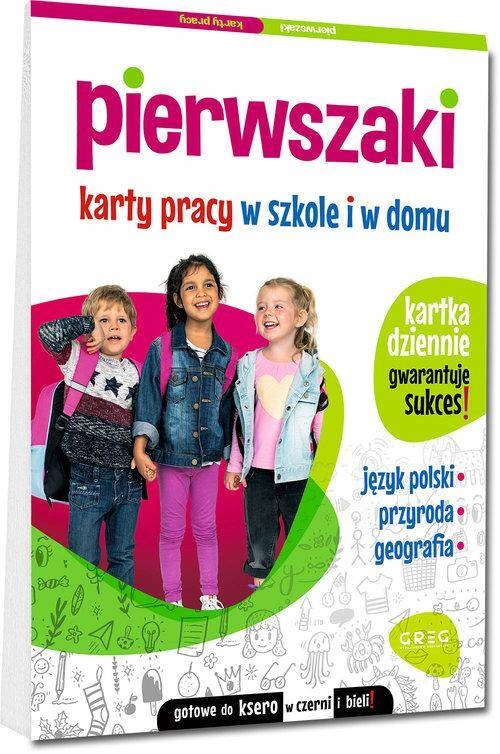 Pierwszaki Karty Pracy W Szkole I W Domu Klasa 1 SP Greg_1