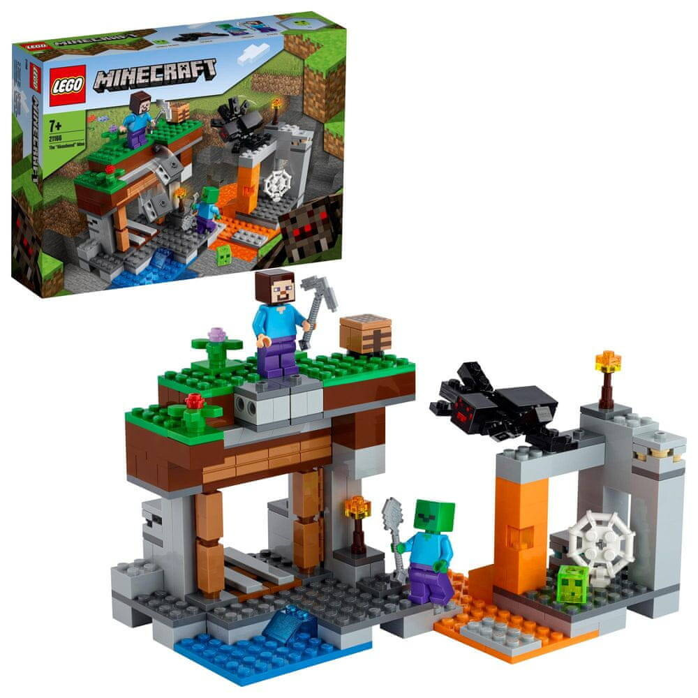 LEGO Minecraft „Opuszczona” Kopalnia 248el. 7+ 21166_1